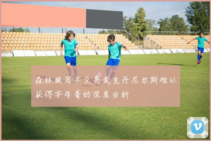 森林狼若不交易麦克丹尼尔斯难以获得字母哥的深度分析